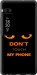 Чехол Don't touch the phone для Meizu Pro 7 Plus