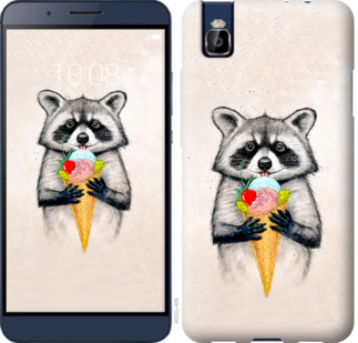 

Чехол Енотик с мороженым для Huawei Honor 7i 801355