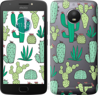 

Чехол кактусы 2 для Motorola Moto E4 775615