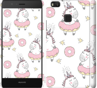 

Чехол Единорожки для Huawei P9 Lite 830447