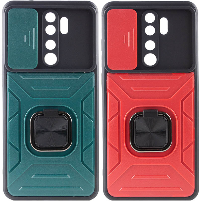 Ударопрочный чехол Camshield Flash Ring для Xiaomi Redmi Note 8 Pro