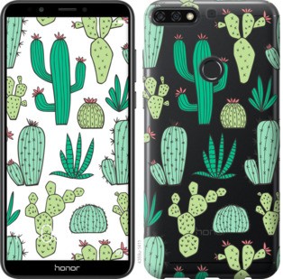 

Чехол кактусы 2 для Huawei Honor 7C 775532