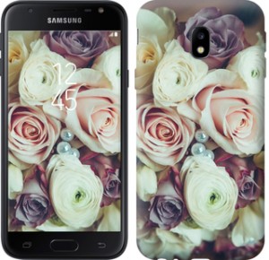 Чехол Букет роз для Samsung Galaxy J4 2018