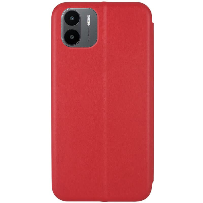 Фото Кожаный чехол-книжка Classy для Xiaomi Redmi A1 / A2 (Красный) на vchehle.ua