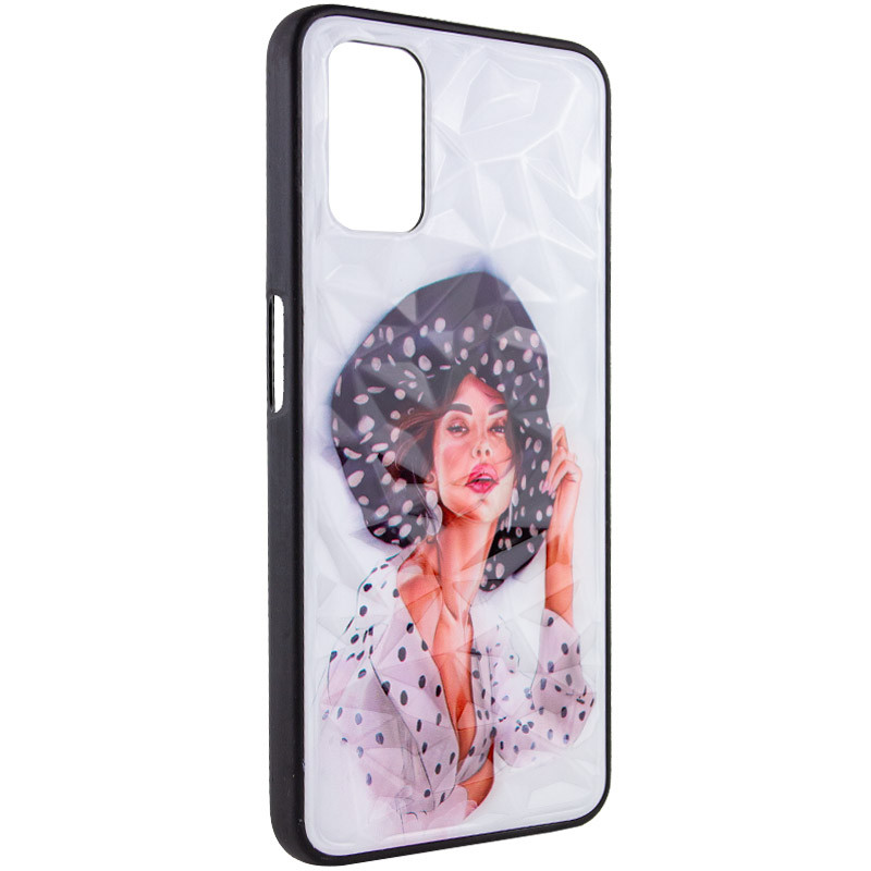 TPU+PC чехол Prisma Ladies для Oppo A52 / A72 / A92 (Girl in a hat)