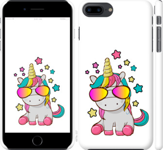 

Чехол Единорог в очках для iPhone 8 Plus 911508