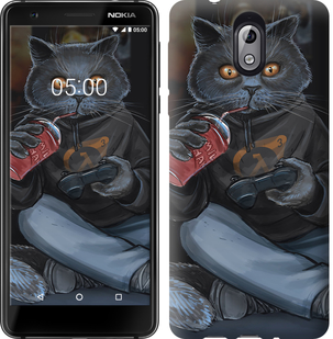 

Чехол gamer cat для Nokia 3.1 668979