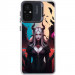 TPU+PC чохол TakiTaki Fantasy magic glow на Xiaomi Redmi 12C (Witch girl - Pink/Purple)