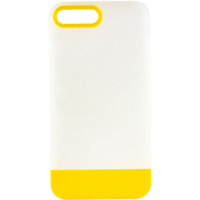 Чохол TPU+PC Bichromatic на Apple iPhone 7 plus / 8 plus (5.5") (Matte / Yellow)