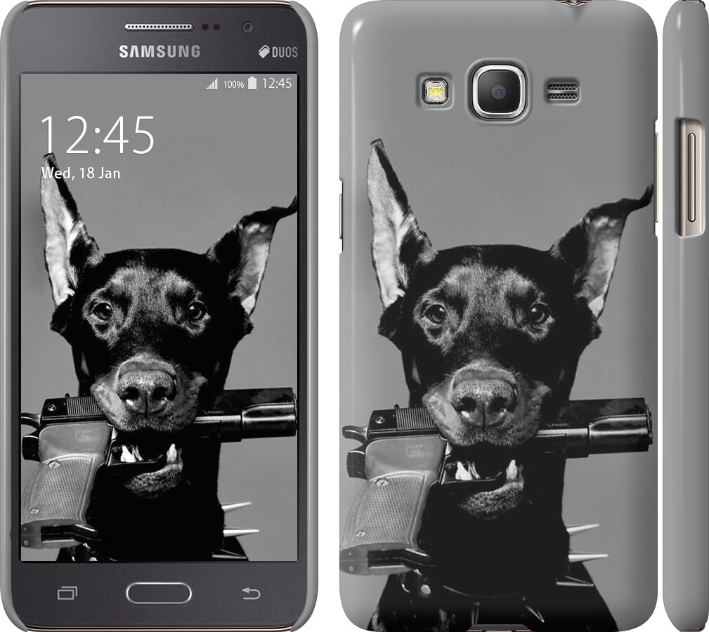 

Чохол Доберман на Samsung Galaxy Grand Prime G530H 122733