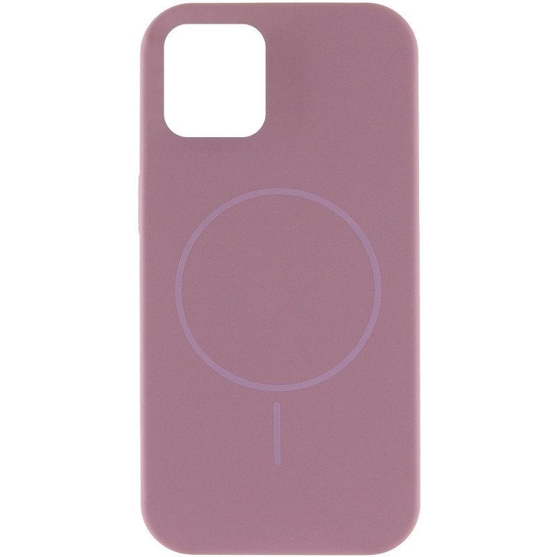 Фото Чохол Silicone Case Full Protective (AA) NO LOGO with Magnetic Safe на Apple iPhone 11 Pro Max (6.5") (Ліловий / Lilac Pride) на vchehle.ua