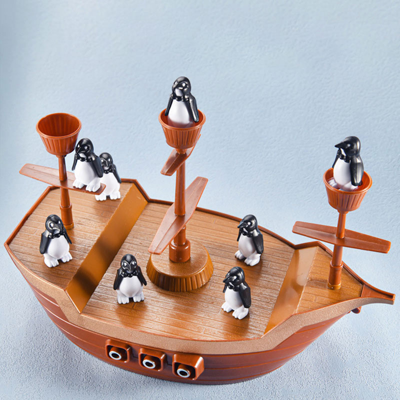 Фото Настільна інтерактивна ігра Ummi 707-61 Pirate Boat Balancing Game (Brown) в маназині vchehle.ua