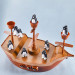 Фото Настільна інтерактивна ігра Ummi 707-61 Pirate Boat Balancing Game (Brown) в маназині vchehle.ua