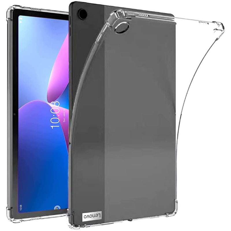 TPU чехол Epic Ease Color с усиленными углами для Lenovo Tab M10 Plus (3 Gen) (Прозрачный)