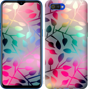 Чехол Листья для Realme C2