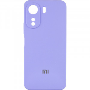 Чехол Silicone Cover Lakshmi Full Camera (AAA) with Logo для Xiaomi Poco C65