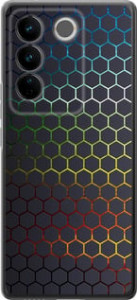 Чехол Переливающиеся соты для Vivo S16 Pro