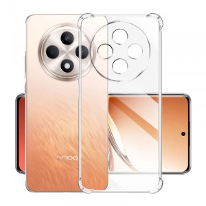 TPU чехол GETMAN Ease logo усиленные углы Full Camera для Oppo Reno 12 F 5G