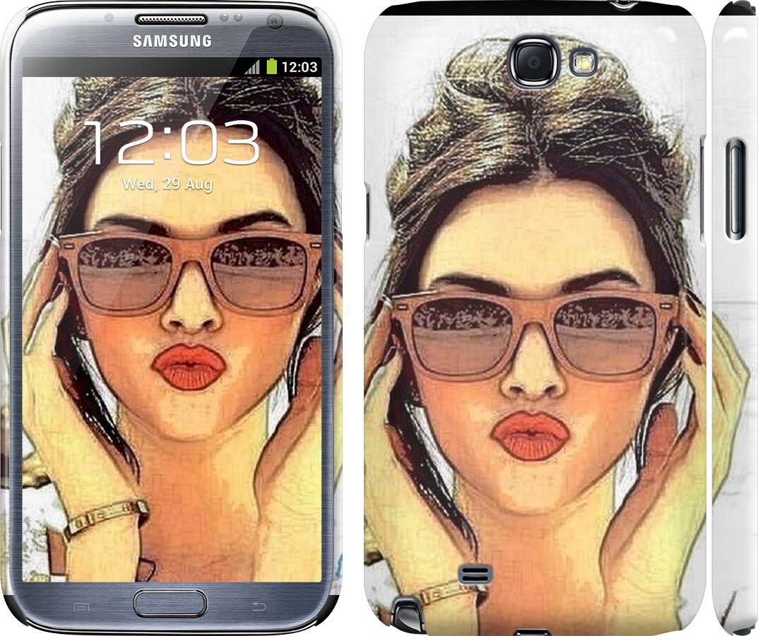 

Чохол Дiвчина_арт на Samsung Galaxy Note 2 N7100 111034