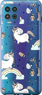 

Чохол Єдиноріг і кава на Motorola G100 1607480