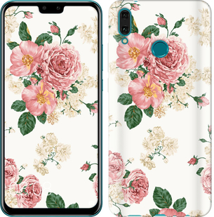 

Чехол цветочные обои v1 для Huawei Y9 2019 690768
