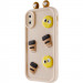 Чехол TPU Toys Case with Ears для Apple iPhone X / XS (5.8") (Sand)