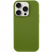 Чохол Silicone Case Full Protective (AA) NO LOGO на Apple iPhone 16 Pro Max (6.9") (Зелений / Dark Olive)