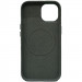 Фото Чохол Denim with Magnetic safe на Apple iPhone 14 (6.1") (Pine needle) в маназині vchehle.ua