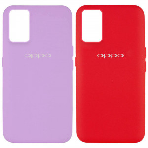 Чехол Silicone Cover Full Protective (AA) для Oppo A74 4G