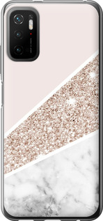 Чехол Пастельный мрамор для Xiaomi Poco M3 Pro