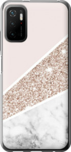 Чехол Пастельный мрамор для Xiaomi Poco M3 Pro
