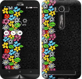 

Чехол цветочный орнамент для Asus Zenfone 3 ZE552KL 102412