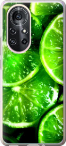 Чехол Зелёные дольки лимона для Huawei Nova 8 Pro