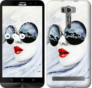 

Чехол Девушка акварелью для Asus ZenFone 2 Laser ZE601KL 313790