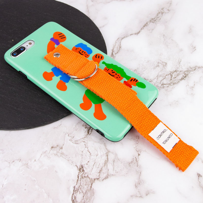 

Чохол Funny Holder з кольоровим ланцюгом для iPhone 7 plus (5.5'') (Зелений / Помаранчевий) 1187101