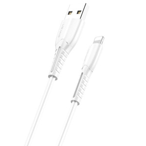 Дата кабель Usams US-SJ364 U35 3in1 USB to Lightning 2A (1m)