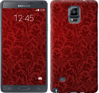 

Чохол Чохол цвета бордо для Samsung Galaxy Note 4 N910H 649808