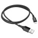 Фото Дата кабель Borofone BX54 Ultra bright USB to Lightning (1m) (Чорний) в маназині vchehle.ua