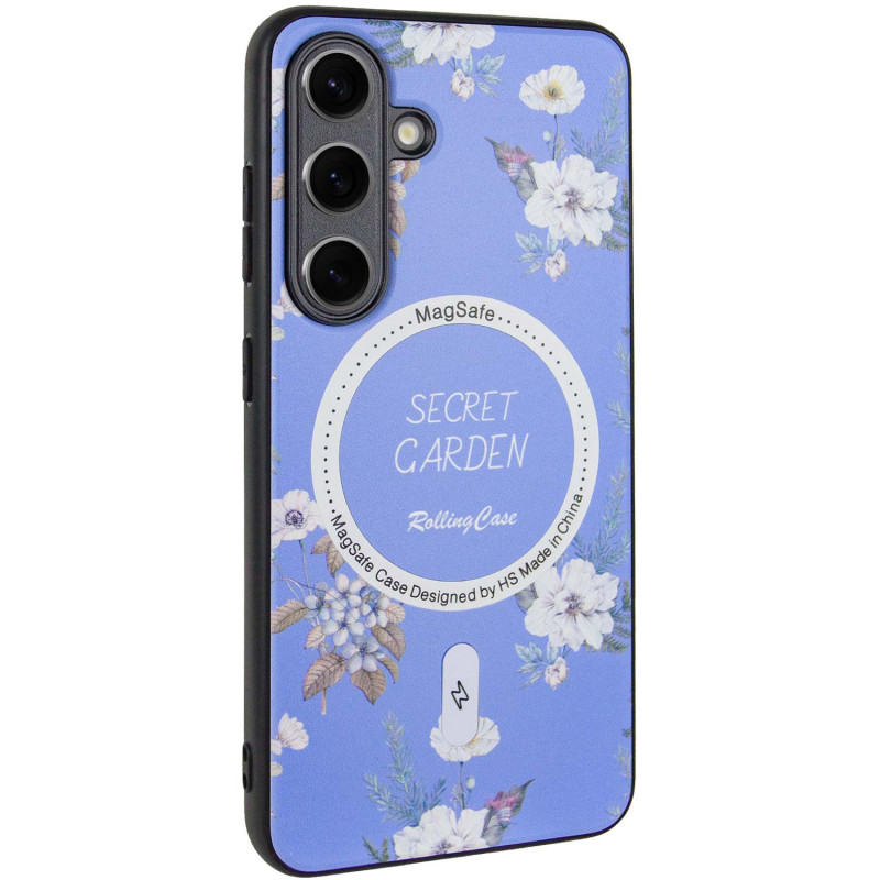 TPU+PC чохол Secret with Magnetic Safe на Samsung Galaxy S24 (Lilac)