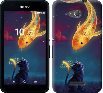 

Чехол Кошкин сон для Sony Xperia E4g 157364