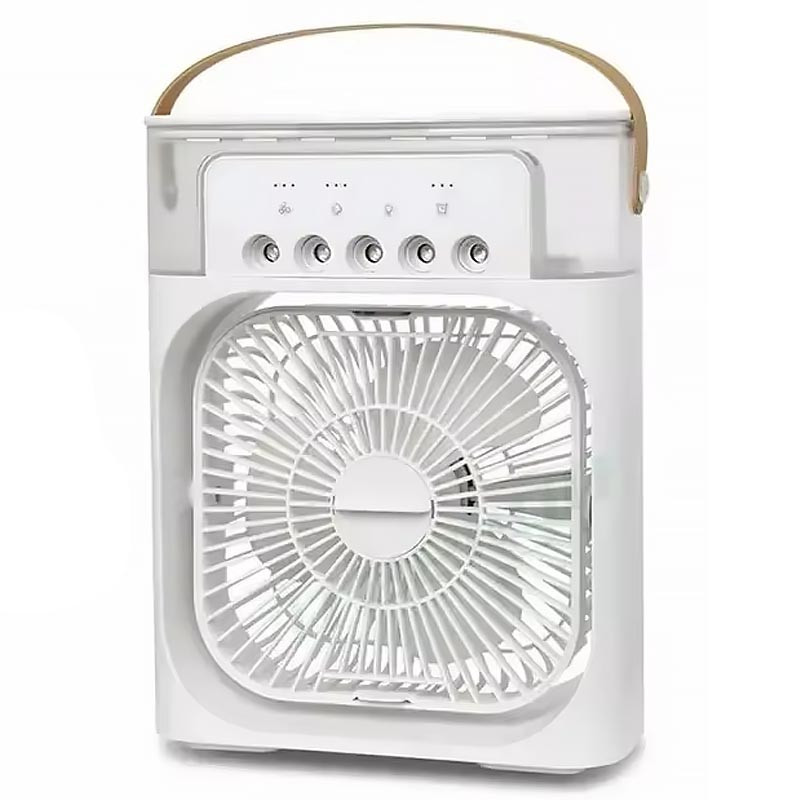 Портативный вентилятор Mini Cool Fan с распылительным охлаждением (White)