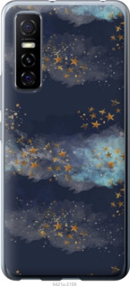 

Чохол Ночь золотые звезды для Vivo Y73S 1406415
