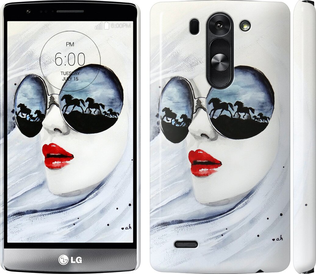 Купить Чехол Девушка акварелью для LG G3s D724 — Vchehle.ua