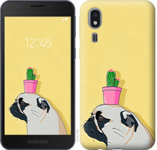 

Чохол Мопс з кактусом на Samsung Galaxy A2 Core A260F 795353