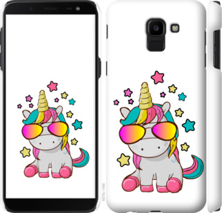 

Чохол Єдиноріг в окулярах на Samsung Galaxy J6 2018 911619