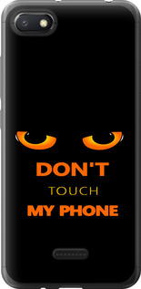 Чехол Don't touch the phone для Xiaomi Redmi 6A