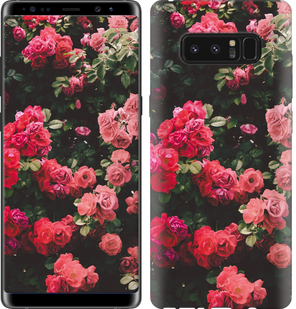 

Чехол Куст с розами для Samsung Galaxy Note 8 639122