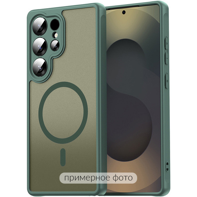 Чехол TPU Bloom with Magnetic Safe для Google Pixel 9 / 9 Pro / 10 / 10 Pro (Green)