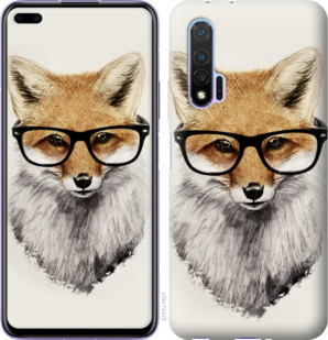 

Чехол Лис в очках для Huawei Nova 6 878471