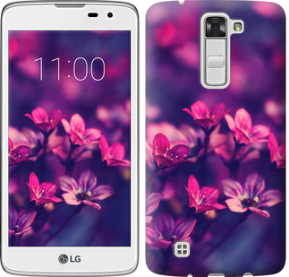 

Чохол Пурпурні квіти на LG K8 K350E 176631